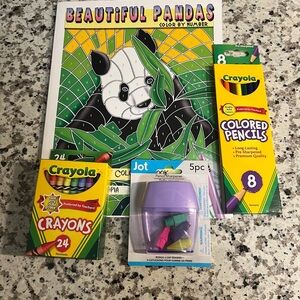 Pandas color by number book